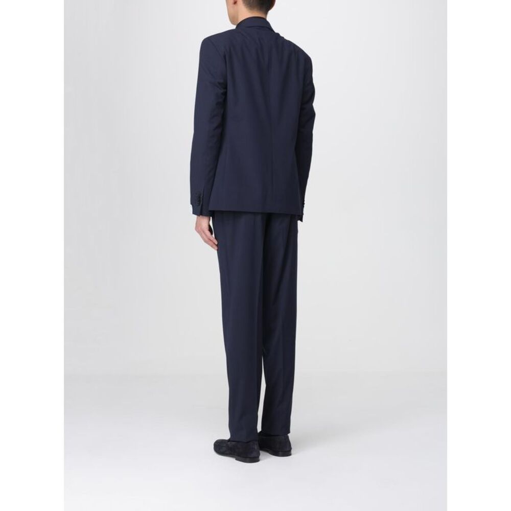 Manuel Ritz Men Manuel Ritz Single-Breasted Suit In Wool Blend - Picture 3 of 4